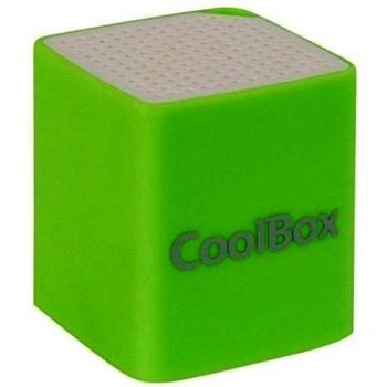 Mini Altavoz CoolBox bluetooth CUBEMINI Verde