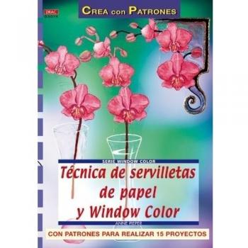 Serie Window Color nº 15. TÉCNICA DE SERVILLETAS DE PAPEL Y WINDOW COLOR