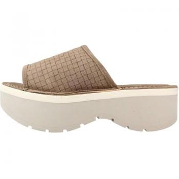 Sandalias Zuecos de Mujer Marca Weekend Modelo 16351W Color Marrón Claro