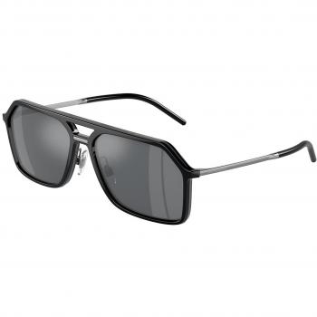 Dolce & Gabbana DG6196 501/6G Men's Sunglasses Black Size 59