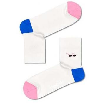 Calcetines Happy Socks Ribete Bordado Días Soleados 1/2 Crew Talla 41-46 Multicolor Unisex