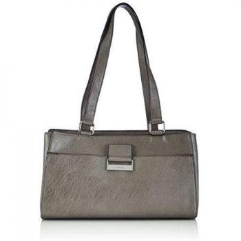 GERRY WEBERTD Baguette I - Bolso tipo baguette mujer
, color Plata, talla 34x19x13 cm