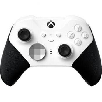 Microsoft Xbox Elite Series 2 Core Wireless Controller - White/Black, Bluetooth/USB, Analog/Digital Gamepad for PC and Xbox One/Series X/S