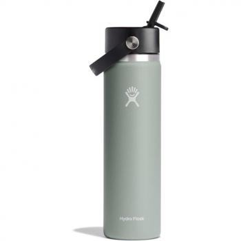 Hydro Flask 24 Oz Wide Flex Straw Cap, Agave, 24 oz, W24BFS374