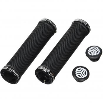 Desconocido SB3 PSYLO Grips - Manoplas para bicicletas, color negro