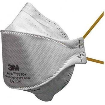 3M 7000088725 AURA Respirador desechable, FFP1, Ignolved, Blanco, Paquete de 20