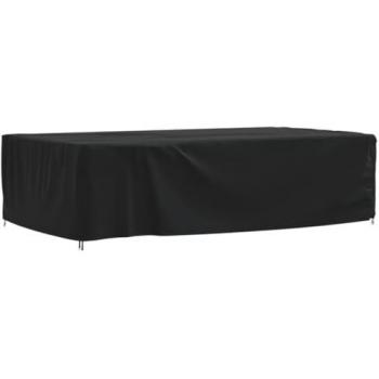 Cubiertas de muebles de jardín 2 uds tela Oxford 420D 315x180x74 cm