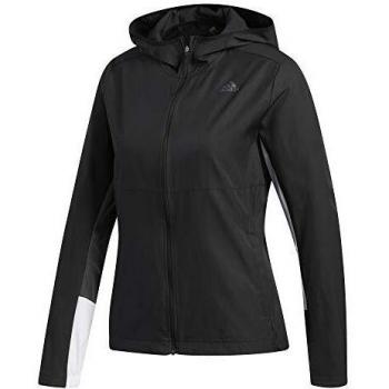 adidas Own The Run Jkt Chaqueta de Deporte, Mujer, Black/Grey Six, M