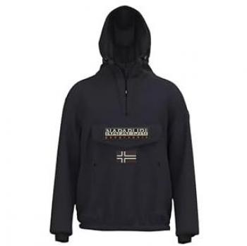 Napapijri Rainforest Next Men's Jacket - Blue Marine, Size S, Hooded Winter Jacket