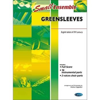 Ensemble Instrumental Flexible Greensleeves del Siglo XVI - Partitura Clásica