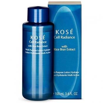 KOSE Cellular Radiance Rice Hydrating LOCION 100ML Unisex Adulto, Negro, Único