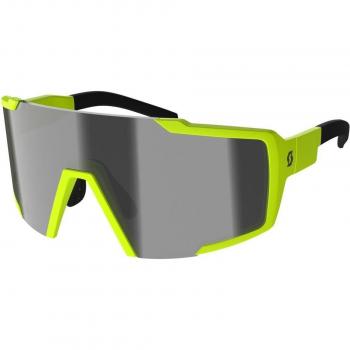 Gafas de sol de ciclismo Scott Shield Compact LS Yellow Matt con lentes Grey LTH.