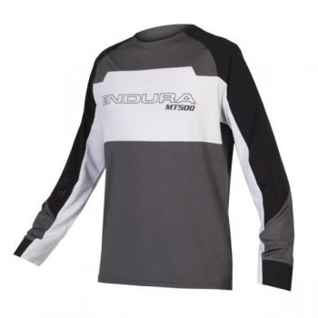 Endura MT500 Burner Lite Maillot Manga Larga Hombre Negro (S)
