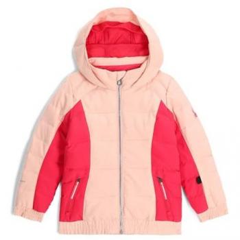 Chaqueta de Esquí para Niños Spyder Bitsy Zadie de Plumón Sintético Color Melocotón, 5 Años