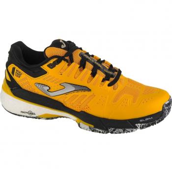 Zapatillas Joma Slam Men 2128 Naranja Tslamw2128p para tierra batida, características: diseño ligero, suela de goma para mejor agarre, tecnología de amortiguación, transpirable y resistente
