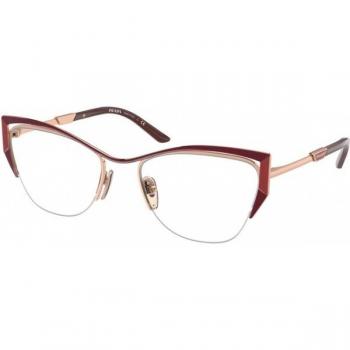 Prada PR 63YV 13A1O1 Armazones para Mujer Rojas