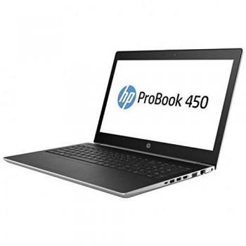 HP ProBook 450 G5 Portátil, Core i3 7100U 2.4 GHz, Windows 10 Pro 64 bits, RAM de 4GB, SSD TLC de 128GB, Pantalla TN de 15.6 HD (1366 x 768), Gráficos HD Graphics 620, Wi-Fi y Bluetooth integrados con teclado en español
