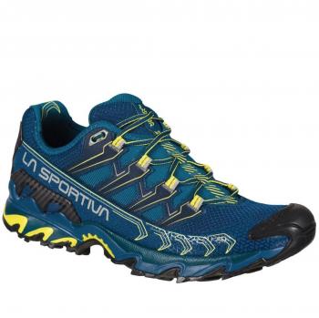La Sportiva Ultra Raptor II Space Blue Blaze Hombre Trail Running Zapatillas Talla 42