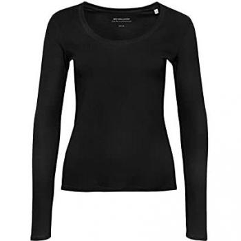 Camiseta de Manga Larga OPUS Sorana Negra Sin Detalles