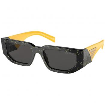 Prada PR 09ZSF Asian Fit 19D5S0 Men's Black Sunglasses Size 55