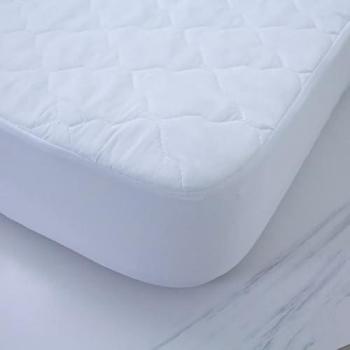 Protector de Colchón Acolchado Impermeable y Antiácaros Purpura Home - Cubrecolchón Confortable para Cama 200x200 cm (Altura hasta 25 cm)