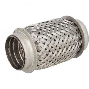 Tubo flexible de escape JMJ 40X100P, unión flexible para sistemas de escape, diámetro de 40 mm, longitud de 100 cm, material resistente a altas temperaturas y corrosión