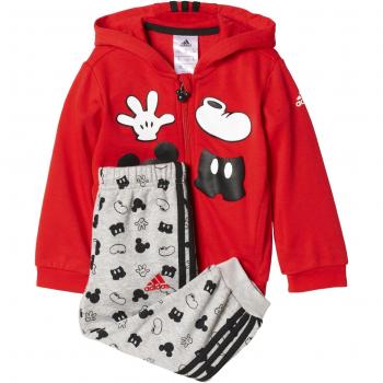 adidas Inf Dy Mic Fzhs - Conjunto unisex, color rojo / negro, talla 98