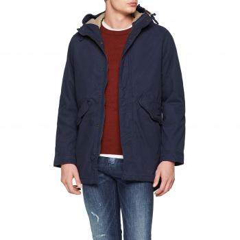 JACK & JONES Jornew Bento Parka Jacket, Hombre, Azul Total Eclipse, XX-Large