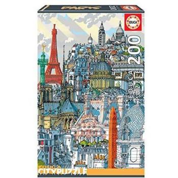 Educa City Puzzle Paris - 200 Pieces