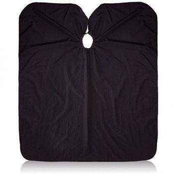 Capa de Corte de Pelo Efalock Hollywood Negra Profesional