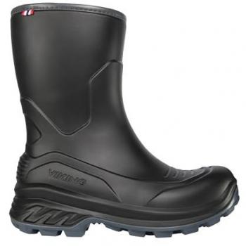 Viking Botas Moto de Nieve Trophy Icefighter Mid Warm Negro-Gris, Barco de Nieve Unisex Adulto, Color Negro y Gris, Talla 37 EU Ancho