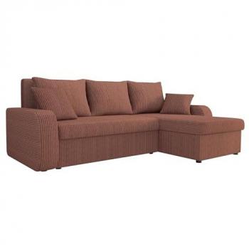 Sofá rinconero Comfivo 203 con función de descanso y caja de ropa de cama, 238 x 80 x 147 cm