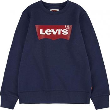 Sudadera Levi's Batwing Crewneck Dress Blues Niño, Sudadera Infantil Levi's Batwing Blanco Azul Oscuro