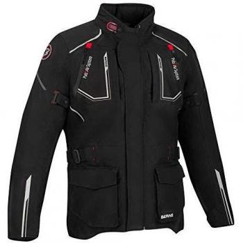 BERING Chaqueta moto OURAL Negro, Negro, S