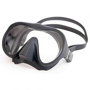 Máscara de Buceo OMS Tribe Ultra Clear - Edición Limitada - Negro