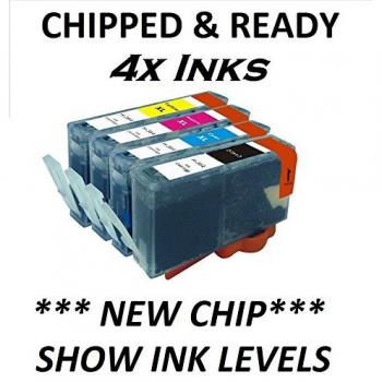Cartucho de Tinta Compatible HP 364 XL Magenta con Chip
