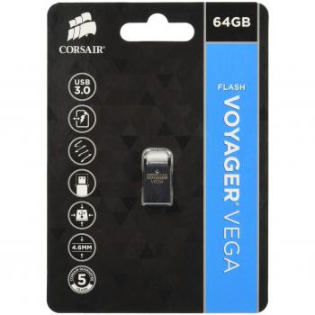 Corsair Flash Voyager Vega - Unidad de memoria flash USB 3.0 de 64 GB
