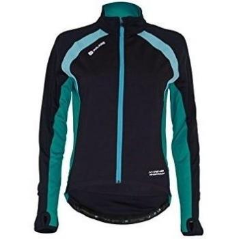 Polaris Bikewear - Mica Long Sleeve Jersey, color verde,negro, talla UK-14