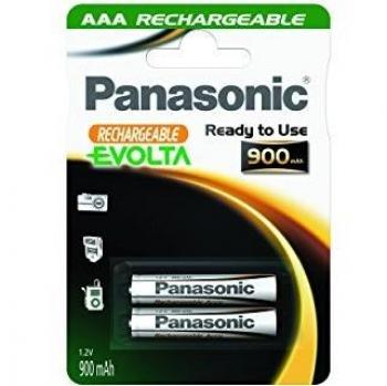 Panasonic Blister 2 Pilas Recargables LR03 AAA EVOLTA - Ready TO Use