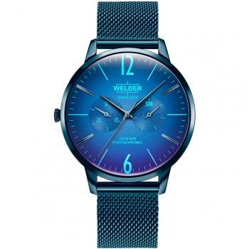 Welder Reloj Hombre Analogico Cuarzo con Correa de Acero inoxidable WWRS414