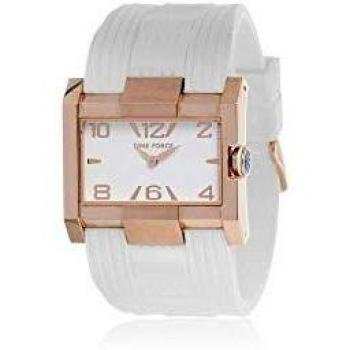 Time Force Reloj analogico para Mujer de Cuarzo con Correa en Caucho TF4033L11