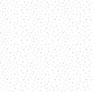 Noordwand Papel Pintado Mondo Baby Confetti Dots - Pared Decoración Panel Interior Color Blanco, Rosa y Beige