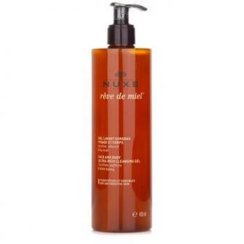Nuxe Reve De Miel Ultra-Rich Cleansing Gel for Dry & Sensitive Skin 400ml/13.5oz