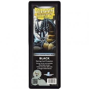 Dragon Shield Four-Compartment Storage Box - Black