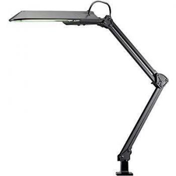 Hansa Ecostar - Lámpara de clip para escritorio, negro