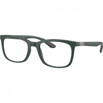 Ray-Ban RX7230 8062 Unisex Eyewear Green Size 52 Blue Light Blocking