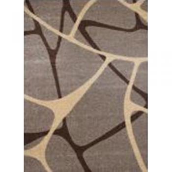 Alfombra de hogar 100% polipropileno modelo Sofía color castor 55 x 110 cm - Calidad Crevicosta