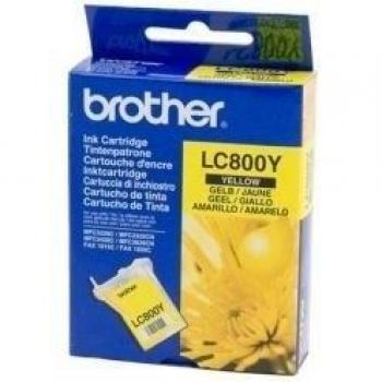 Brother LC800Y - Cartucho original, amarillo