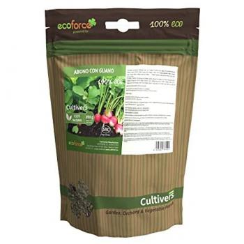 Abono Ecológico con Guano en Pellets 250 g - Fertilizante Universal 100% Orgánico para Huerto y Jardín