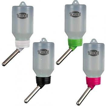Trixie Botella de agua con soporte de alambre, 600 ml
